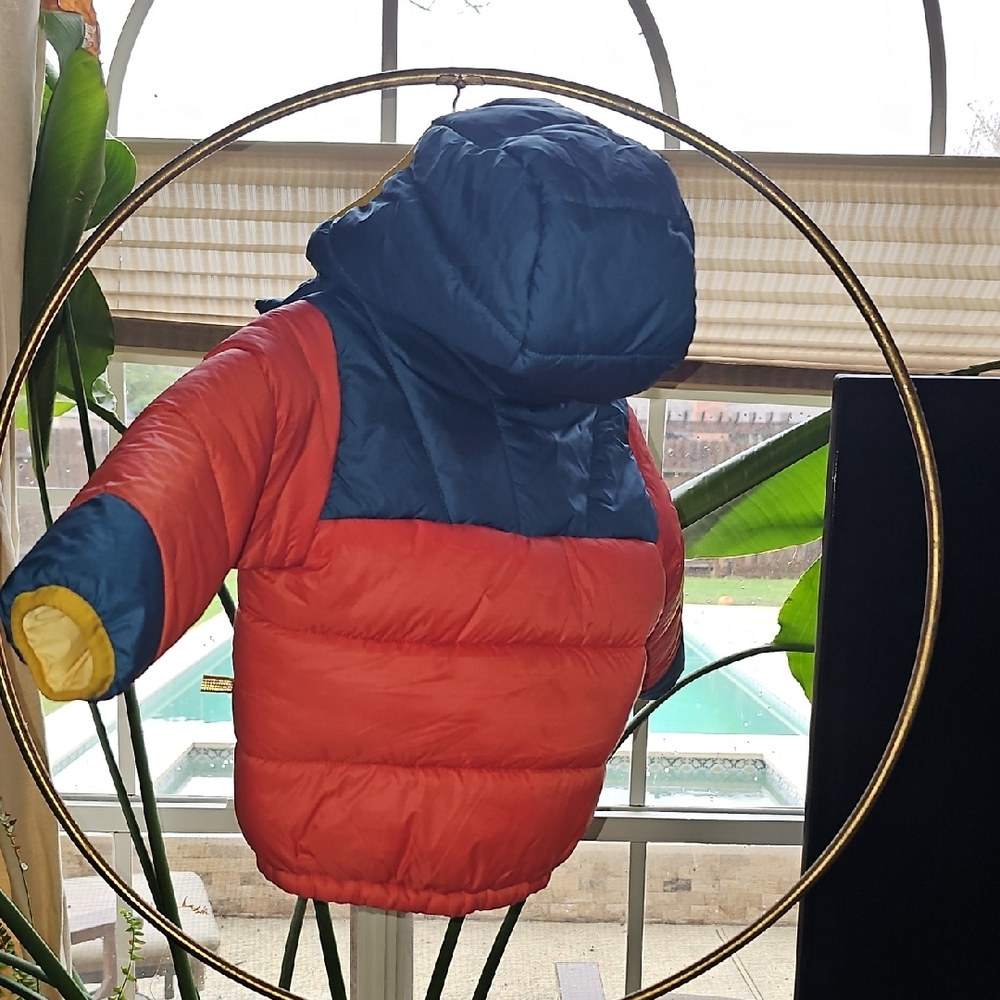 Patagonia Kids Puffer Jacket - Red and Blue - Picture 8 of 8